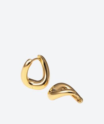 ＜TOMWOOD (Women)＞ピアス　Ｔｗｉｓｔ　Ｈｏｏｐｓ　Ｓｍａｌｌ　Ｇｏｌｄ　ＴＯＭＷＯＯＤ２６ＳＳ／１０１６１２