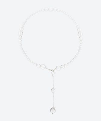 ネックレス 6SS／Drop Crystal necklace