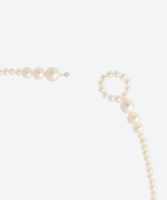 ネックレス 6SS／DROP PEARL NECKLACE L