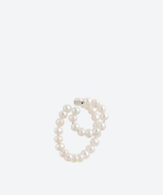 イヤーカフ 6SS／PEARL EARCUFF DOUBLE | SASKIA