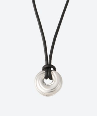 ＜Sapir Bachar (Women)＞Ｍｉｎｉ　ｅａｒｔｈ　ｌｅａｔｈｅｒ　ｎｅｃｋｌａｃｅ　ＳＡＰＩＲ　２６ＳＳ／Ｓ２６Ｎ３