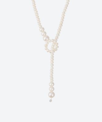 ネックレス DROP PEARL NECKLACE LASSO NO1
