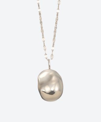 SILVER PEARL NECKLACE 6F／Gー