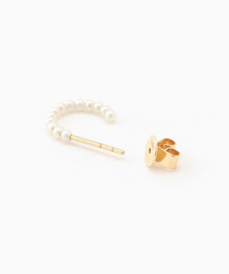sophie bille brahe ソフィービルブラーエ　3連パールピアスYG ピアス | Sophie Bille Brahe (Women)/ソフィー ビル ブラーエ