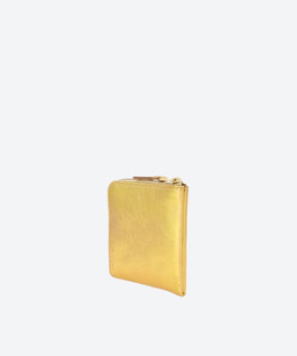 ゴールド　Ｌ字型財布
