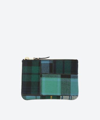 ＜Wallet COMME des GARCONS (Women/Men)＞タータンパッチワーク　ポーチ小