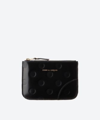 ＜Wallet COMME des GARCONS (Women/Men)＞ドットエンボス　ポーチ小