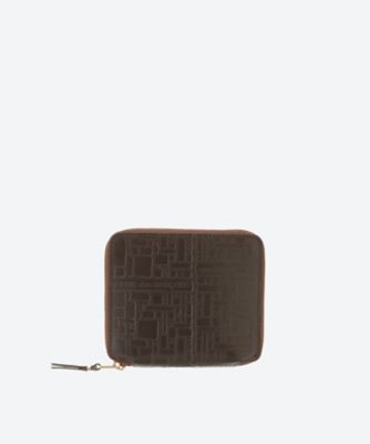 エンボスロゴタイプ 二ツ折財布 8Z－J021－051 | Wallet