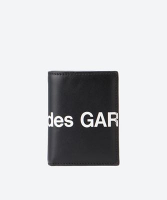 ＜Wallet COMME des GARCONS (Women/Men)＞ヒュージロゴ　カードケース