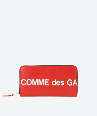 ＜Wallet COMME des GARCONS (Women/Men)＞ヒュージロゴ　長財布
