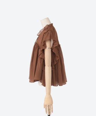 CASA FLINE ノースリコットンブラウス CASA FLINE（カーサフライン）の「ノースリコットンブラウス（シャツ