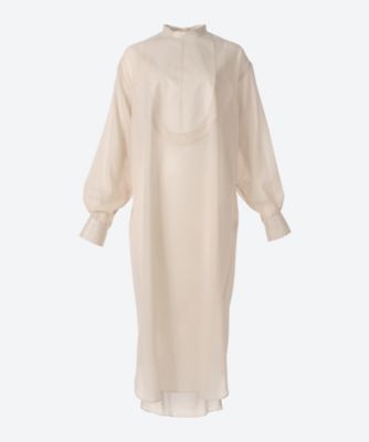 ＬＩＮＥＮ　ＢＩＢ　ＦＲＯＮＴ　ＳＨＩＲＴ　ＤＲＥＳＳ