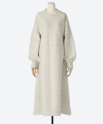 HYKE CREW NECK DRESS