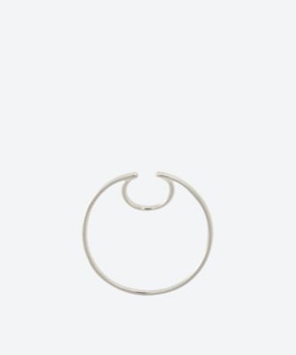 注目の商品 年10月新着 三越伊勢丹 公式 Hyke Women ハイク Hoop Ear Cuff 45silver かいこみ