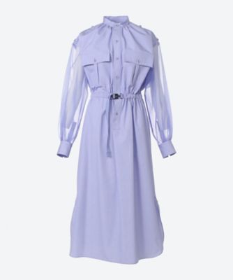 HYKE T/C PLEATED SHIRT DREES www.krzysztofbialy.com