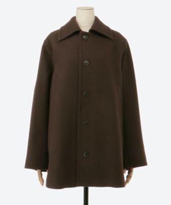 AURALEE Light Melton Half Coat-