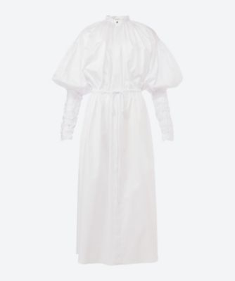 レア？！☆ HYKE GATHERED BALLOON SLEEVE SHIRTDRESS - 通販