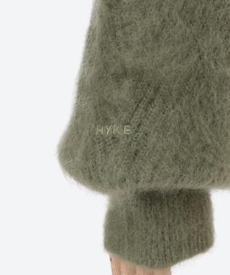 国内初の直営店 【HYKE(ハイク)】 モヘアクロップトップの - MOHAIR