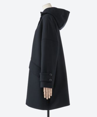 【HUMBIE HOOD】マッキントッシュ ハンビーフード レオパード色はブラック