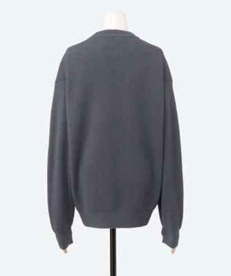 19ss auralee SUPER HARD TWIST っぽくっ RIB KNIT P
