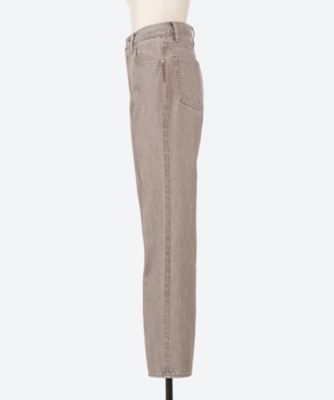 HARD TWIST FADED BROWN DENIM 5P PANTS - kailashparbat.ca