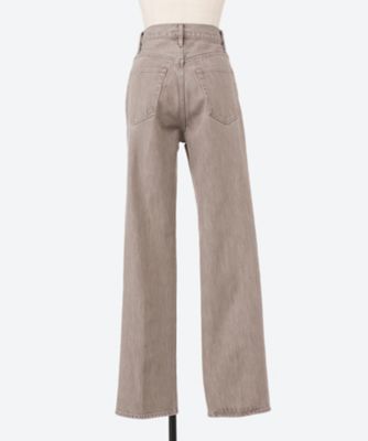 HARD TWIST FADED BROWN DENIM 5P PANTS | nate-hospital.com