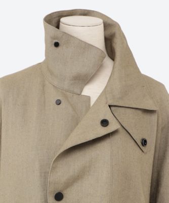 当店限定 値下げ！HYKE リネンコート LINEN RIDING LINEN COAT 値下げ
