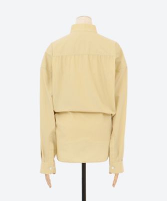ＯＦＦＩＣＥＲ　ＣＯＬＬＡＲ　ＴＷＩＳＴＥＤ　ＳＨＩＲＴ
