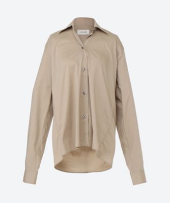 ＜LEMAIRE (Women)＞ＴＩＬＴＥＤ　ＳＨＩＲＴ