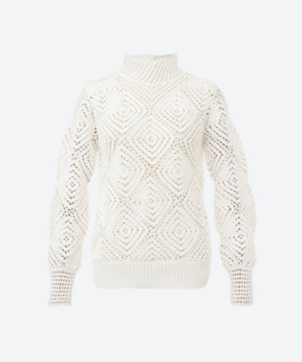 ＜AKIRANAKA (Women)＞Ａｄｅｌａ　ｈａｎｄ　ｋｎｉｔ　ＰＯ　ＷＨ