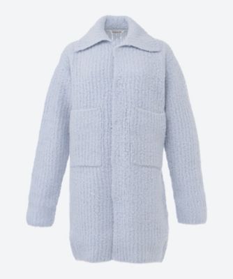 完売商品AURALEE MILLED WOOL MOLE KNIT LONG C/D - カーディガン/ボレロ