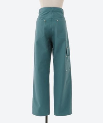 AURALEE cotton oiled canvas pants 【公式通販】