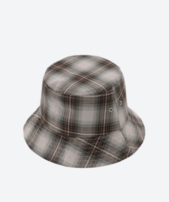 ＜BASICKS＞Ｓｕｐｅｒ　Ｆｉｎｅ　Ｓｔｒｉｐｅｓ　Ｂｕｃｋｅｔ　Ｈａｔ