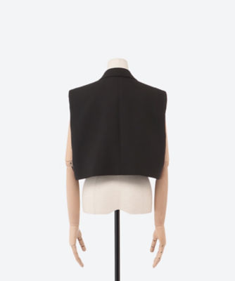 ＤＯＵＢＬＥ　ＣＬＯＴＨ　ＣＲＯＰＰＥＤ　ＶＥＳＴ