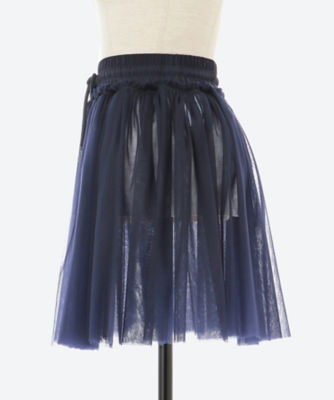 ラッピング不可】 WRAP ナイロン ショッピング HYKE TULLE WRAP SKIRT