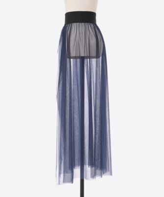 HYKE ハイクTULLE WRAP SKIRT-