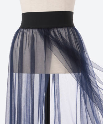 Tulle wrap skirt/チュールラップスカート-