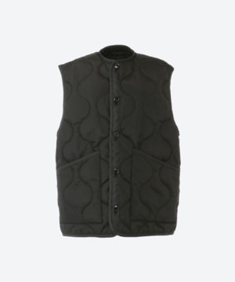 ＜HYKE (Women)＞ＱＵＩＬＴＥＤ　ＶＥＳＴ