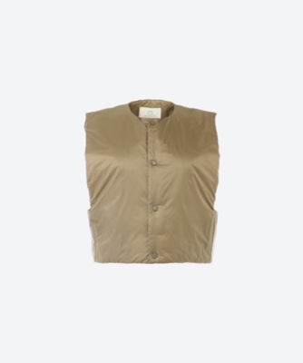 HYKE QUILTED CROPPED VEST