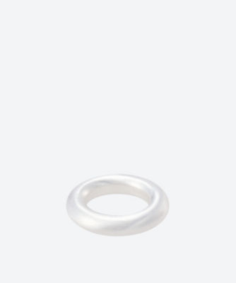 ＜HYKE (Women)＞ＨＯＯＰ　ＲＩＮＧ　ｓｉｌｖｅｒ