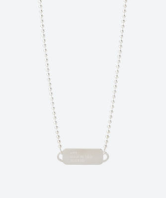 BALL CHAIN NECKLACE（SMALL） | HYKE (Women 