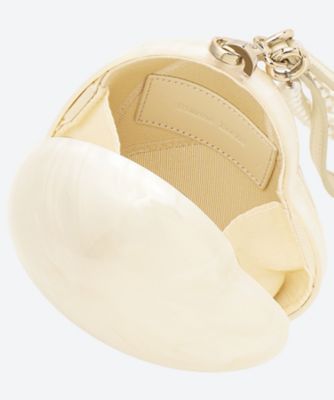 【完売必至】Simone Rocha ハートのフェイクパール装飾バッグ Heart faux pearl-embellished clutch in white - Simone Rocha