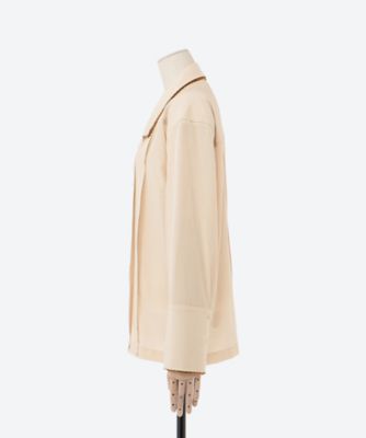 AKIRANAKA OLIVIA CHAIN TRIM BLOUSE