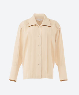 AKIRANAKA /アキラナカ Oliviachain trim blouse