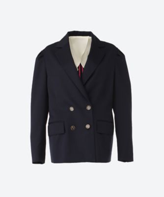 ＜leur logette (Women)＞Ｂｅａｕｔｉｆｕｌ　ｗｏｏｌ　ｊａｃｋｅｔ