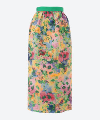 ＜leur logette (Women)＞Ｅｄｅｎ　ｊａｑｕａｒｄ　ｓｋｉｒｔ