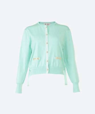 ＜leur logette (Women)＞Ｗａｓｈａｂｌｅ　ｓｉｌｋ　ｃａｒｄｉｇａｎ