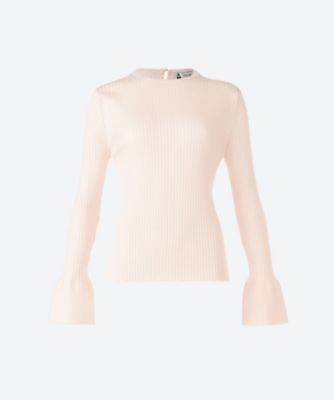 ＜leur logette (Women)＞Ｗａｓｈａｂｌｅ　ｓｉｌｋ　ｔｏｐ