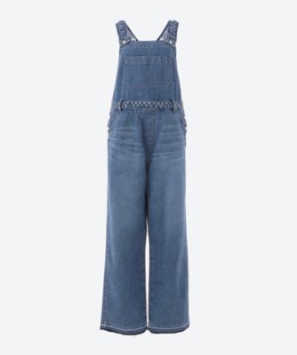 ＜leur logette (Women)＞１０．５ｏｚ　ｄｅｎｉｍ　ｊｕｍｐｓｕｉｔ