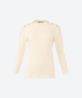 ＜leur logette (Women)＞Ｐｉｍａ　ｃｏｔｔｏｎ　ｔｏｐ